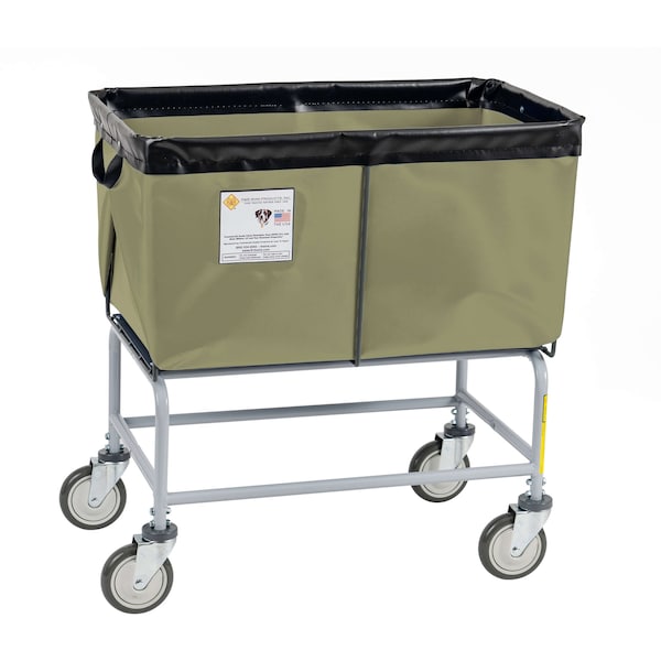 Elevated Basket Truck, Vinyl, 4 Bushel, Beige